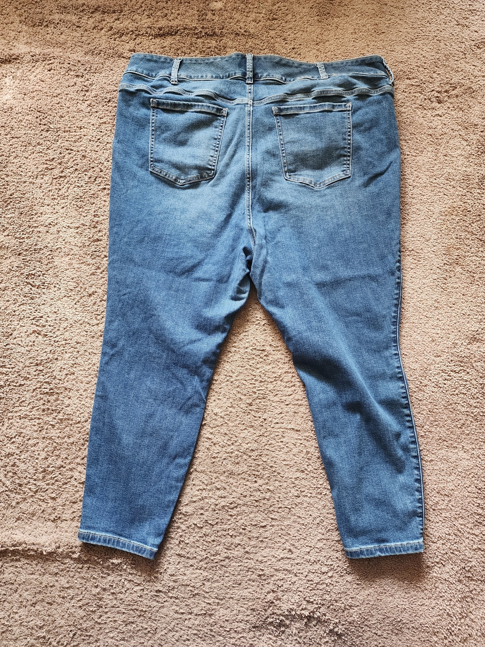 torrid Women's Medium Blue Denim Jeggings - Picture 2 of 3